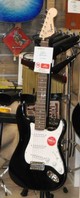 Squier Bullet Stratocaster Black Hard Tail